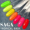 Камуфлююча база Saga Tropical Base №1 (неоновий червоний) 8 мл